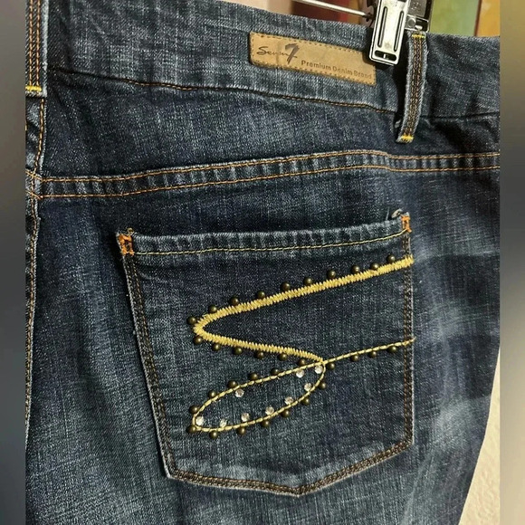 Seven7 straight leg jeans size 20 - Picture 8 of 11